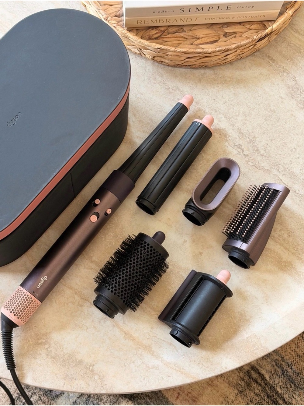 Dyson Airwrap ID Multi-styler in Jasper Plum